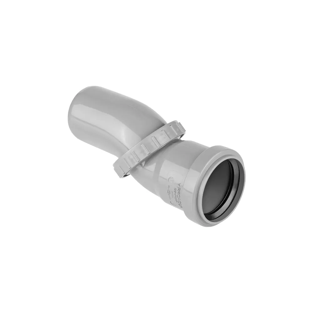 Поворотный отвод ПОЛИТРОН 50 мм для канализационных систем 81953225 STLM-0015054 - Вид №1