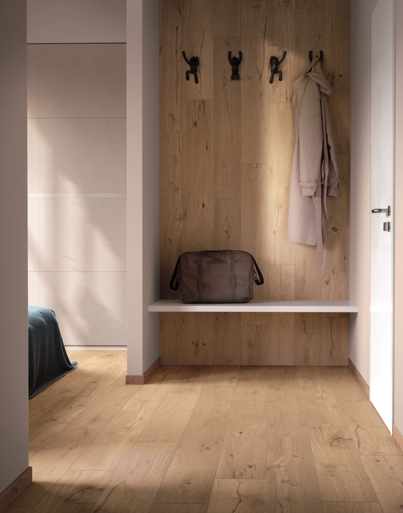 Пол / облицовка керамогранита под дерево FAP ceramiche Корни ARCH-00090361 - Вид №13