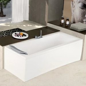 Ванна Y Standard Novellini SENSE 6 с набортным смесителем и боковыми панелями