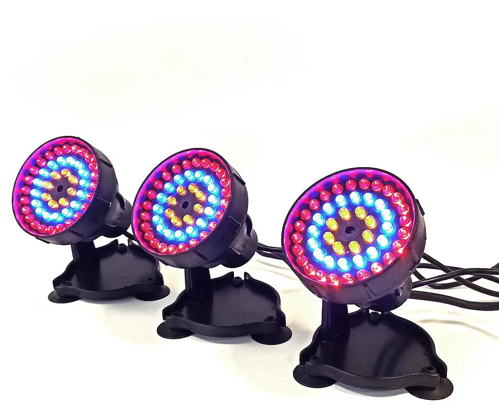 90407591 Подсветка подводная Huiqi LED-48-3 пластик 48 светодиодов 3 шт STLM-0949677