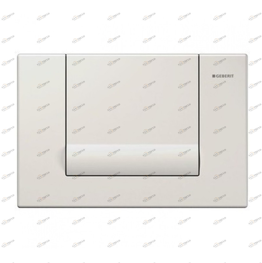 115.760.11.1 смывная клавиша TANGO (металл/бел) С НЯТО С ПРОИЗВОДСТВА Santreyd 