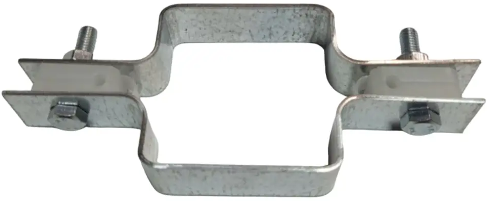 91702835 Хомут составной Ювента 80x80 с вкладышем цинк 3 шт STLM-0800959