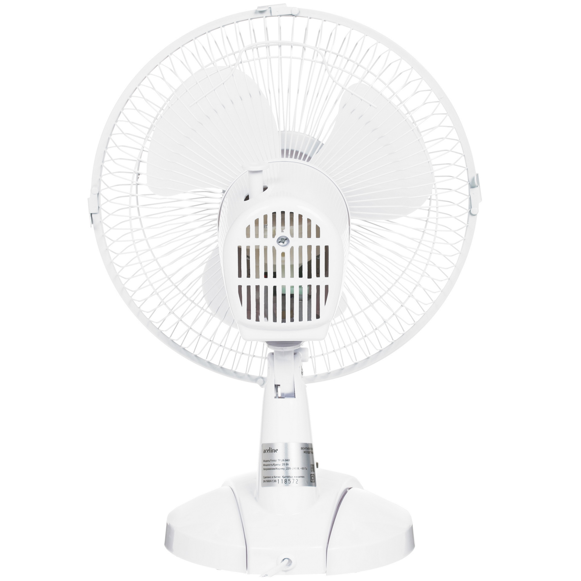 4867422 Вентилятор Aceline TFJX-940  белый STDN-0042739 - Вид №4