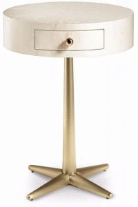 Cantori Круглая тумбочка из дерева с ящиками City