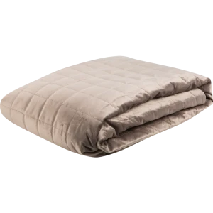 Покрывало Inspire Velvet Etna 220x240 см полиэстер цвет серо-коричневый 82344958 STLM-2041022