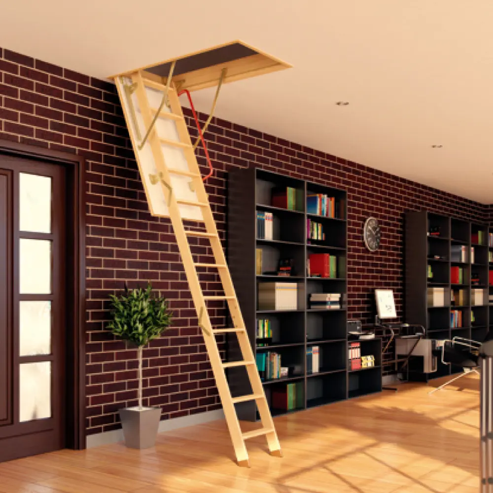 Лестница чердачная складная LWK 60x130x305 см Santreyd STLM-2186315 - Вид №2