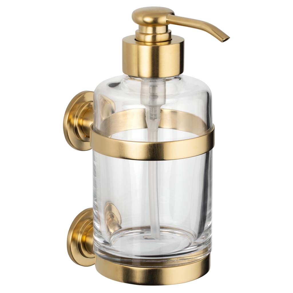 C09-530 C09-530 Настенный дозатор мыла ШАРЛЕТИ С РЫЧАГАМИ Cristal & Bronze CHARLÉTY À MANETTES II  - Вид №1