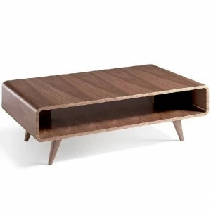 Журнальный столик деревянный с полкой орех PT6009 от Angel Cerda ANGEL CERDA  147466 Орех;коричневый