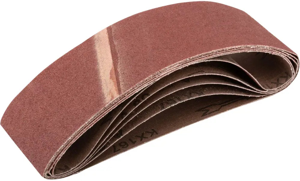 90082171 Шлифовальная лента FIT Р 80, 75х533 мм, 5 шт. 39694 STLM-0845948
