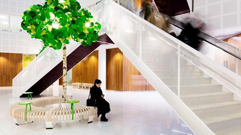 Green Furniture Concept Торшер / настенная акустическая панель Leaf lamp series sun-id-1365094 - Вид №2