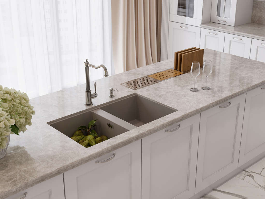 Кухонная мойка Kitagawa 83-2-U GR OMOIKIRI 4993810 - Вид №1
