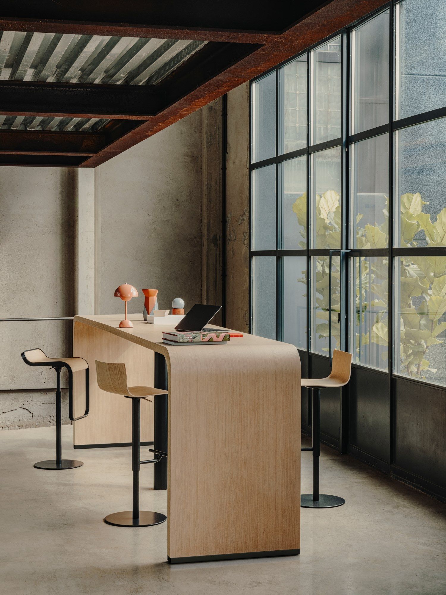 Высокий поворотный стул Lapalma тонкий ARCH-00027511 - Вид №4