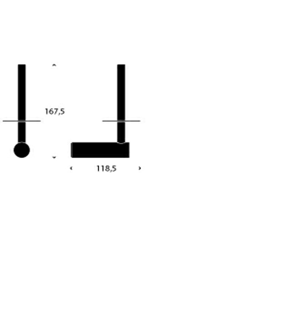 FROST Держатель туалетной бумаги 2 » полированный Нержавеющая сталь Полированный O1912  - Вид №2