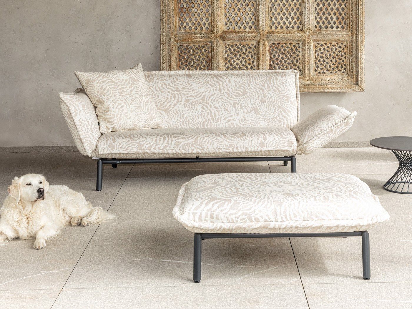 Садовый диван в Sunbrella® FISCHER MÖBEL Luna ARCH-00083690 - Вид №3