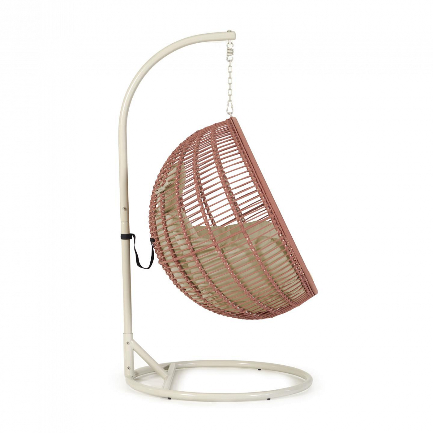 097578 Подвесное кресло розовое с основанием La Forma Elianis  - Вид №1