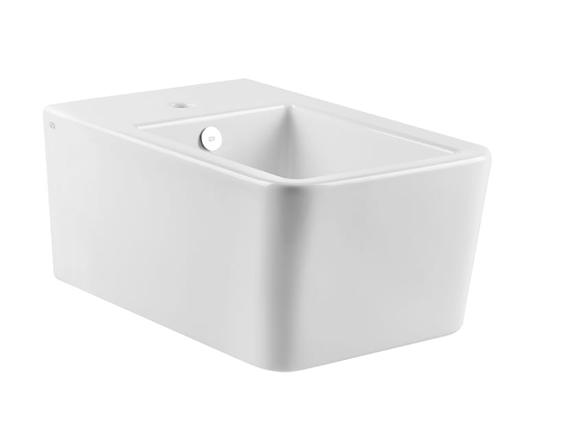 Керамическое подвесное биде с переливом Gessi прямоугольник ARCH-00054051