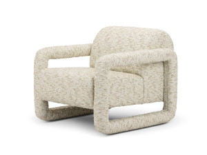 Тканевое кресло с подлокотниками