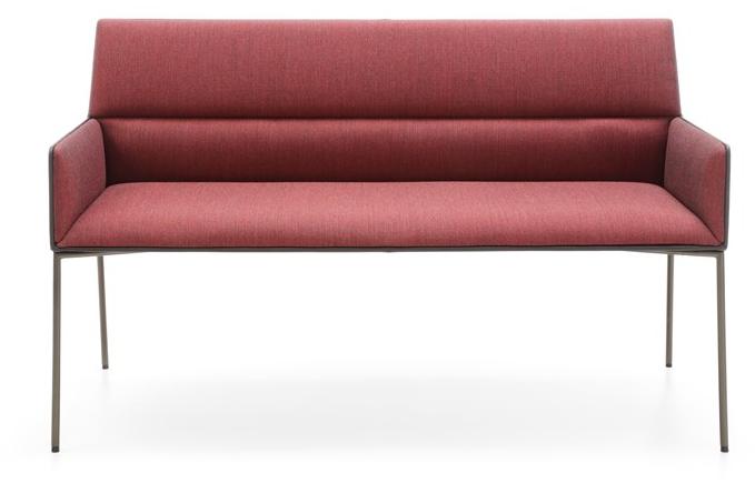 profim Скамья со спинкой, обитая тканью Chic air sun-id-1437663 - Вид №5