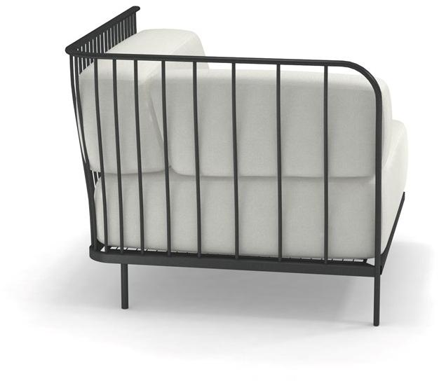 emu Угловое садовое кресло с тканевой обивкой Cannolè 1082 - 1083 - 1084 - Вид №7