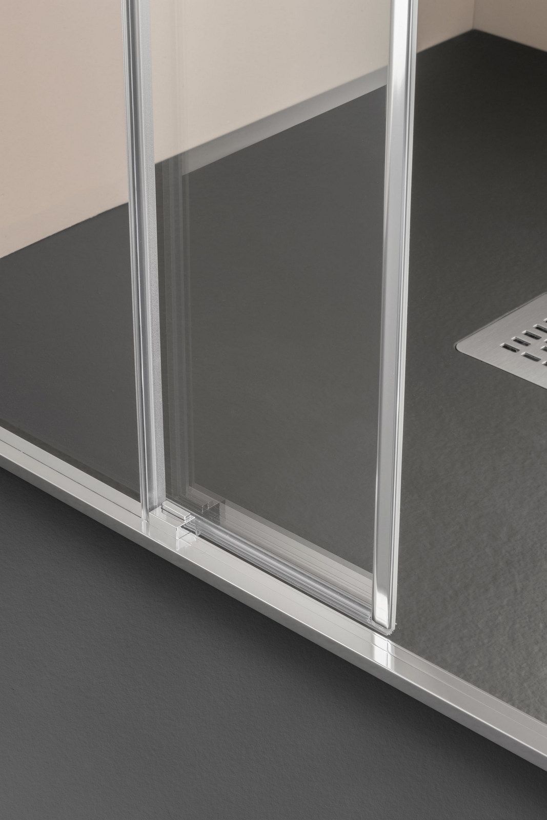 Угловая душевая кабина с двумя раздвижными дверями ARBLU провод ARCH-00071281 - Вид №3