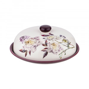 358-1601 Посуда керамическая Блюдо для блинов Пурпур Lefard