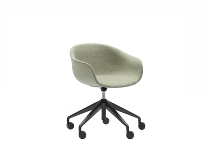 Офисное кресло с регулируемой высотой и колесами с 5 спицами Andreu World ARCH-00055183 - Вид №1