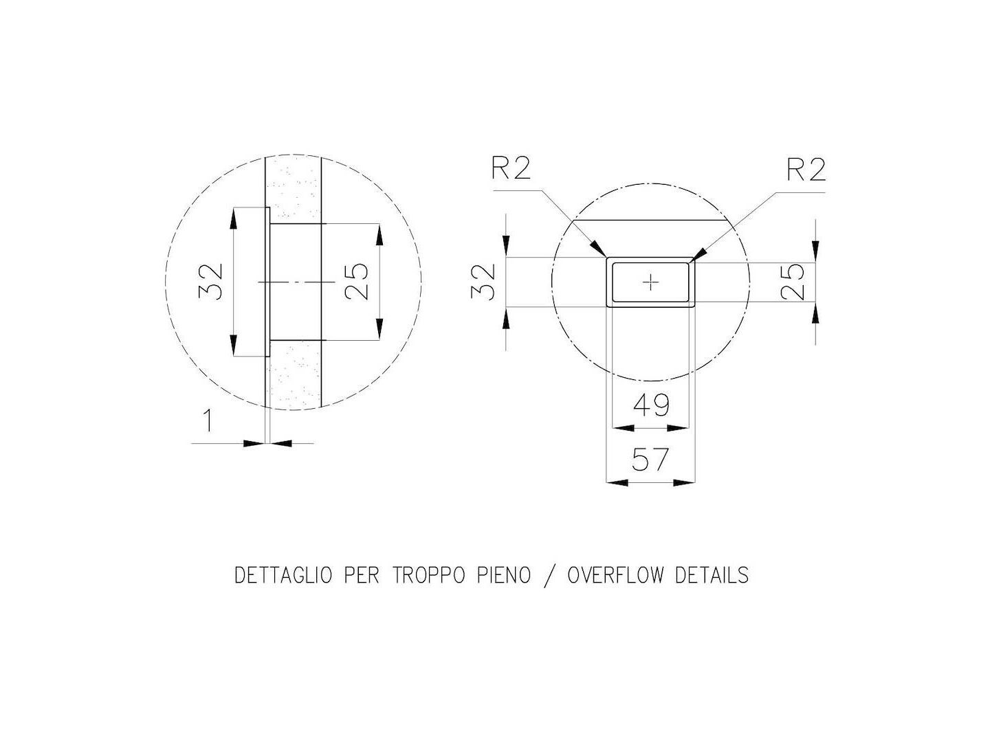 Раковина из нержавеющей стали Foster Phantom ARCH-00051587 - Вид №2