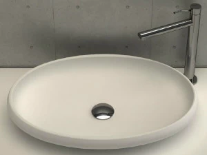 Rby Накладная раковина на столешницу  овальная MOMA Design Ruby