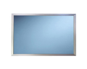 LU5S Зеркало в металлической раме - матовое 40х60 см. Merida