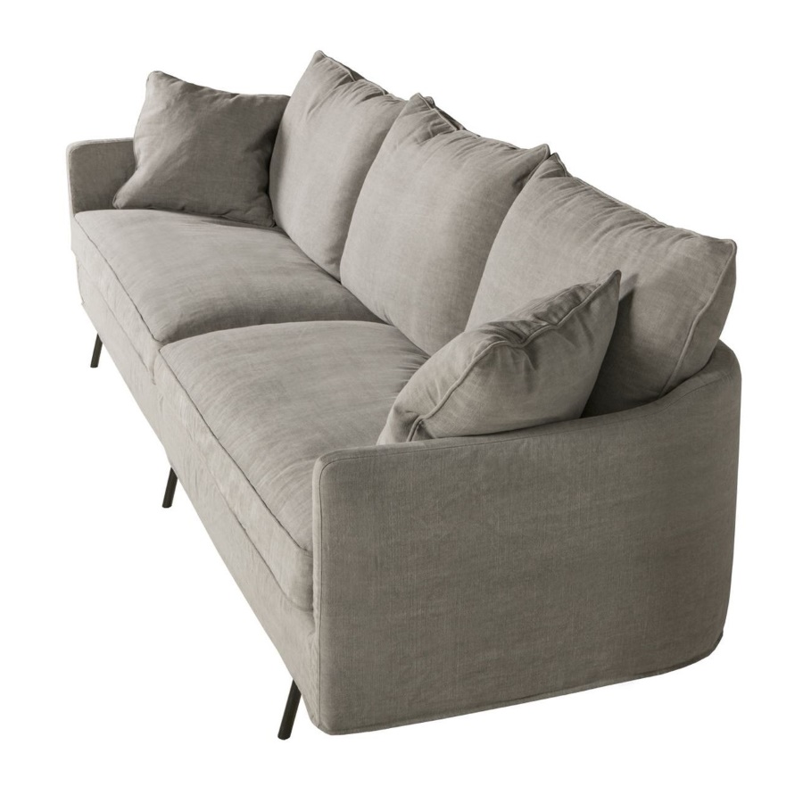 Диван Julia, четырехместный, светло-серый Sits S1274 - Вид №6