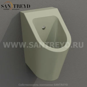 FO029LI Настенный писсуар, уринал с мушкой Ceramica Globo FORTY3