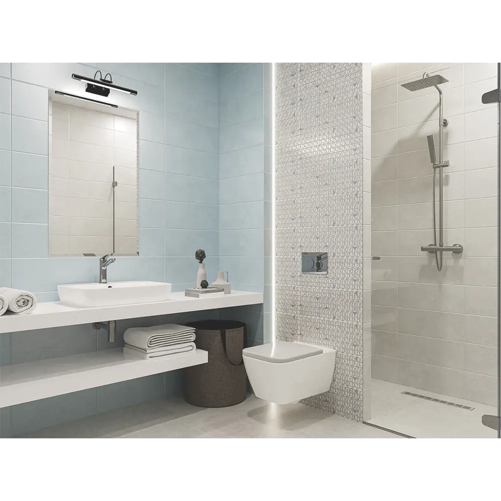 Azori Trent Gris - керамическая плитка для пола 42×42 см серого цвета 87972533 STLM-0076501 - Вид №6