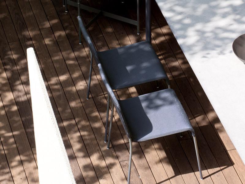 Paola Lenti Штабелируемый садовый стул из полиэстера sun-id-1417907 - Вид №4