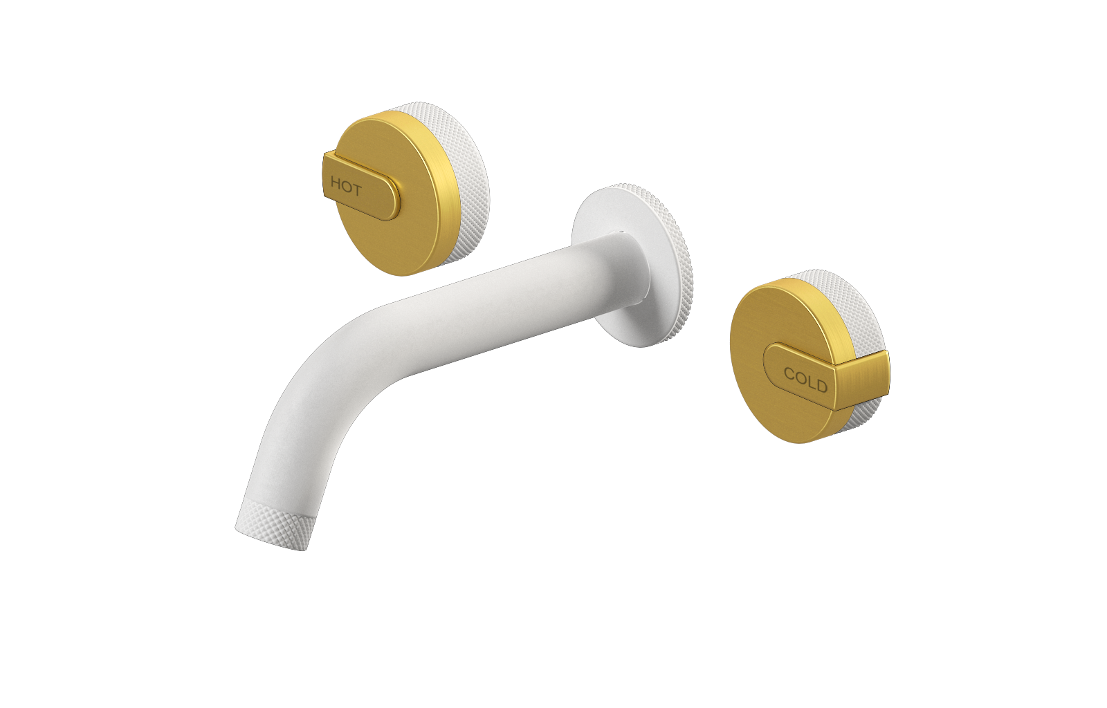 E-11530-R1BAU-L1BAU-WT Смеситель для умывальника из 19,1см носикем (внешняя часть) GRAFF MOD+