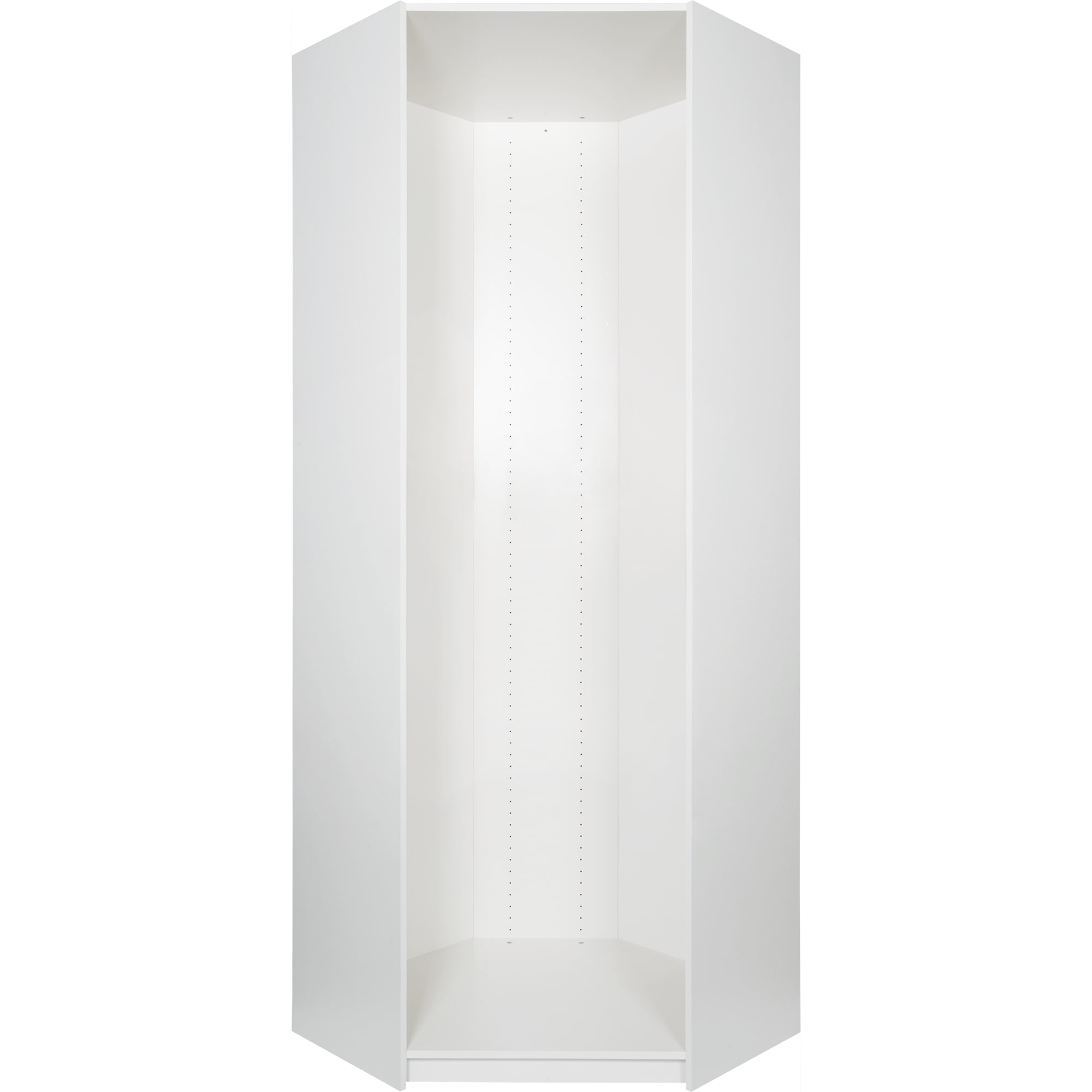 82368929 Каркас шкафа угловой Лион 854x2322x854 ЛДСП цвет белый Santreyd  - Вид №1