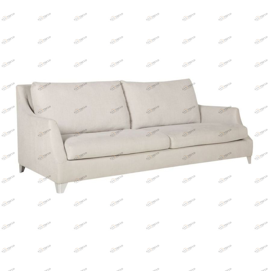 Диван Rose, трехместный, светло-бежевый Sits S1595