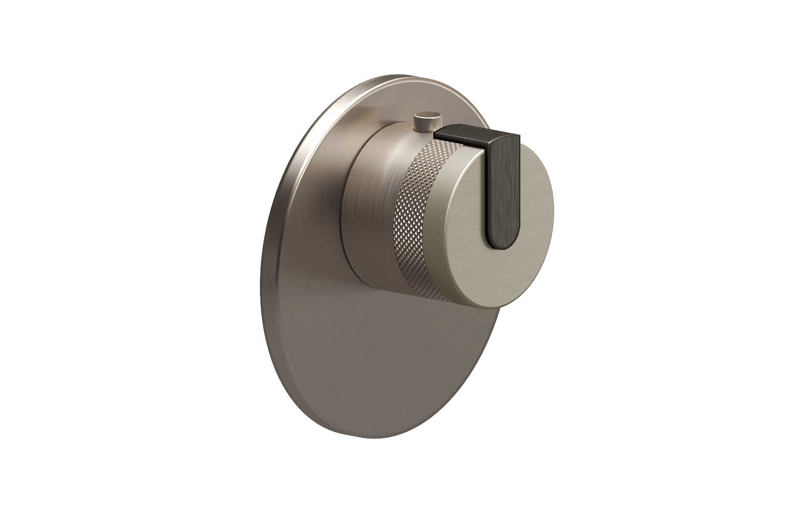 E-8027-R1SN-L1BOX-BNi-T Термостатический переключатель 3/4-Внешняя часть GRAFF MOD+