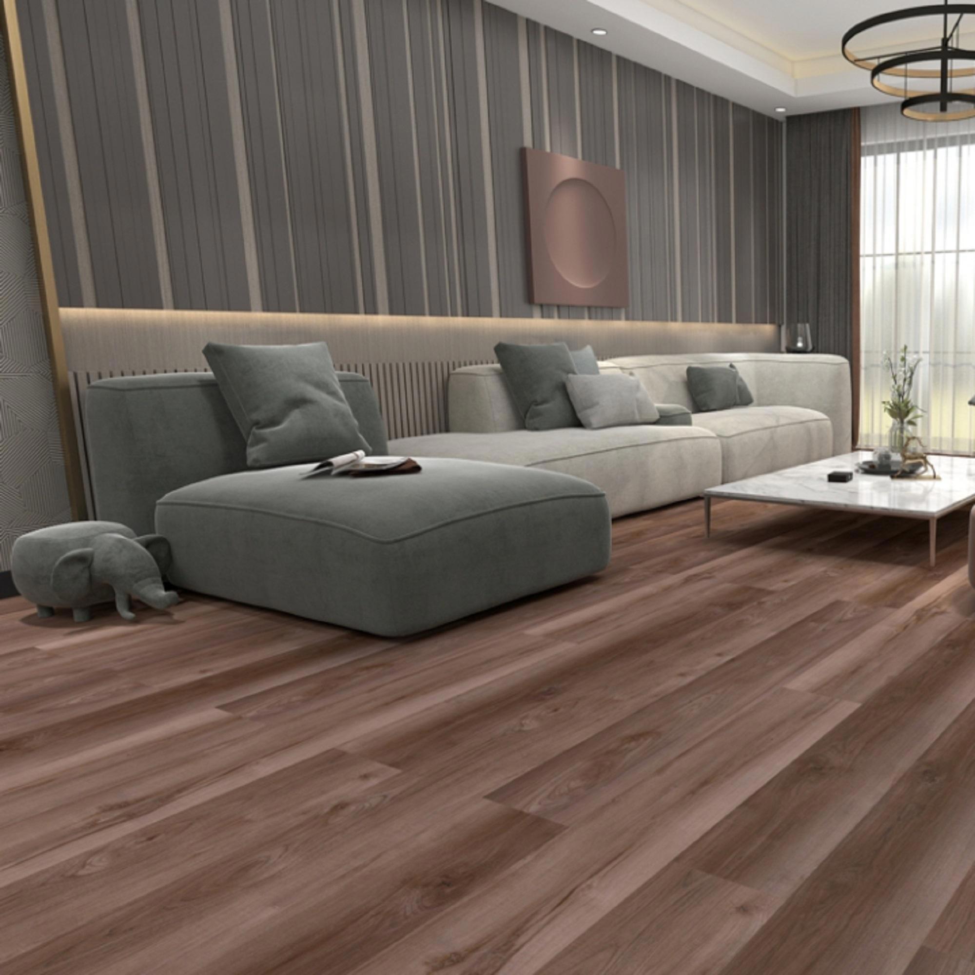 90541648 SPC плитка Proefield Орех Толедо 34 класс толщина 5.50 мм 3.47 м² STLM-0272778 PROFIELD