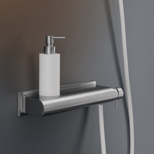 Настенный смеситель набор, без встроенной части, используемой в качестве полки, с круглым Delrin® ручным душем диаметром 96 м т  MIL98 CEADESIGN  - Вид №2