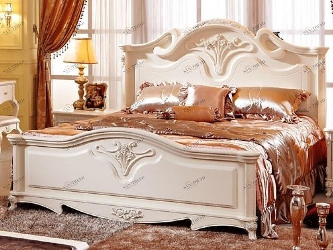 Arrediorg.it® Двуспальная кровать из дерева Bella 903