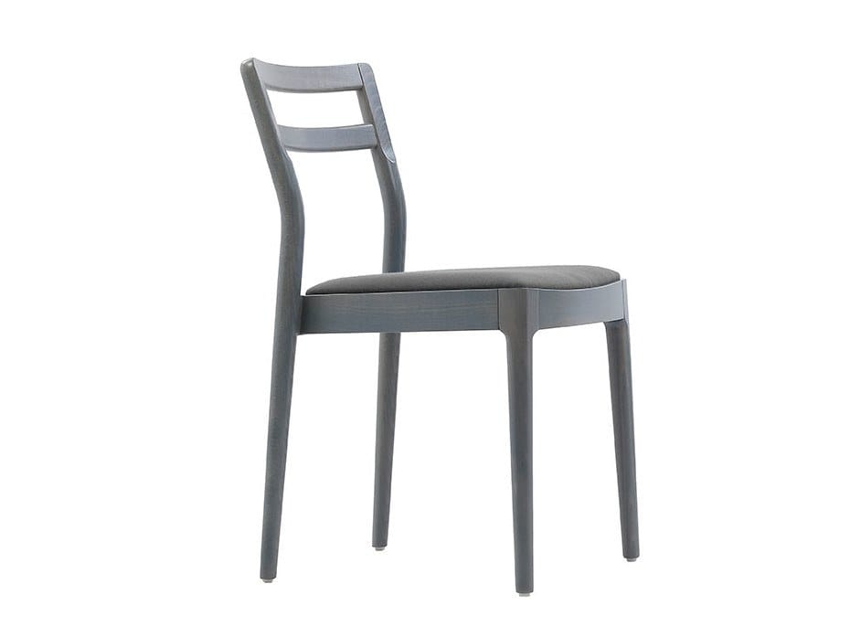 Деревянный штабелируемый стул с мягким сиденьем Sedex JUNE ARCH-00061831 - Вид №1