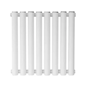 Радиатор трубчатый КЗТО Гармония 1 Г150012НП 500/80 12 секций нижнее правое подключение сталь белый