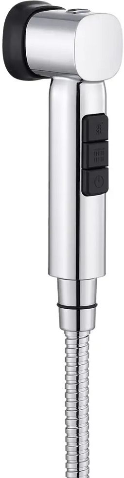 91684885 Гигиенический душ ELGHANSA BG-17C-Chrome 2 режима с магнитным держателем и шлангом хром STLM-0972446