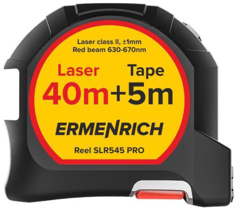91020236 Рулетка с лазерным дальномером Ermenrich 81877 STLM-0444334 ERMENRICH (ЭРМЕНРИХ)