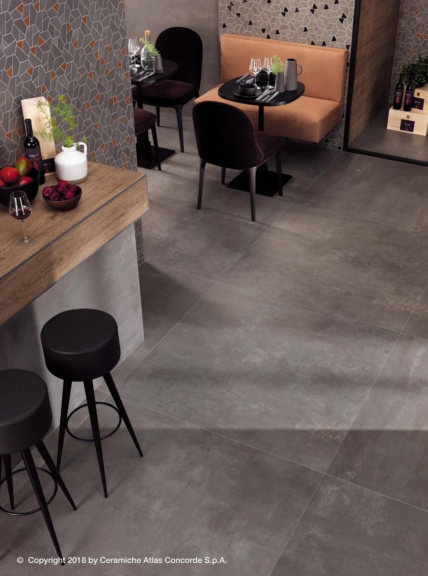 Atlas Concorde Пол из керамогранита под бетон Boost sun-id-1460894 - Вид №24