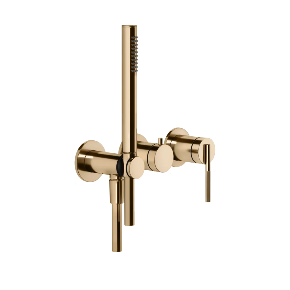 Смеситель для душа 63545 735 Gessi Ingranaggio ТЕПЛАЯ БРОНЗА PVD 63545735