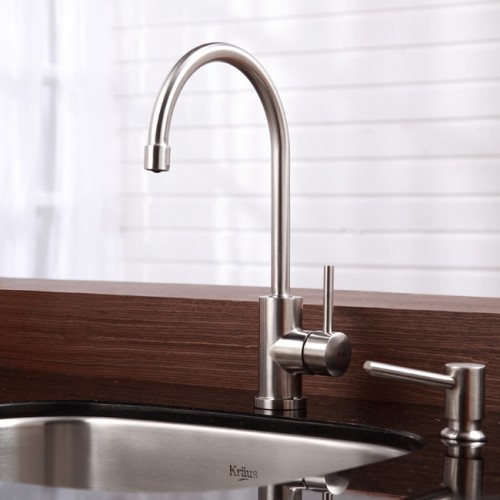 KBU11-KPF2160-KSD-33SN Мойка кухонная прямоугольная Krausru  - Вид №5