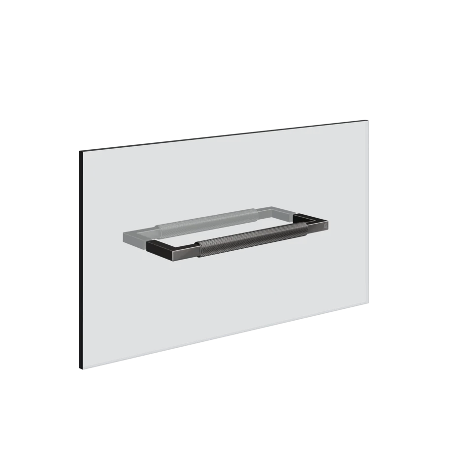 Полотенцесушитель 67642 706 Gessi Shower g ЧЕРНЫЙ МЕТАЛЛ PVD 67642706