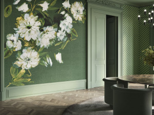 Обои с цветочными мотивами