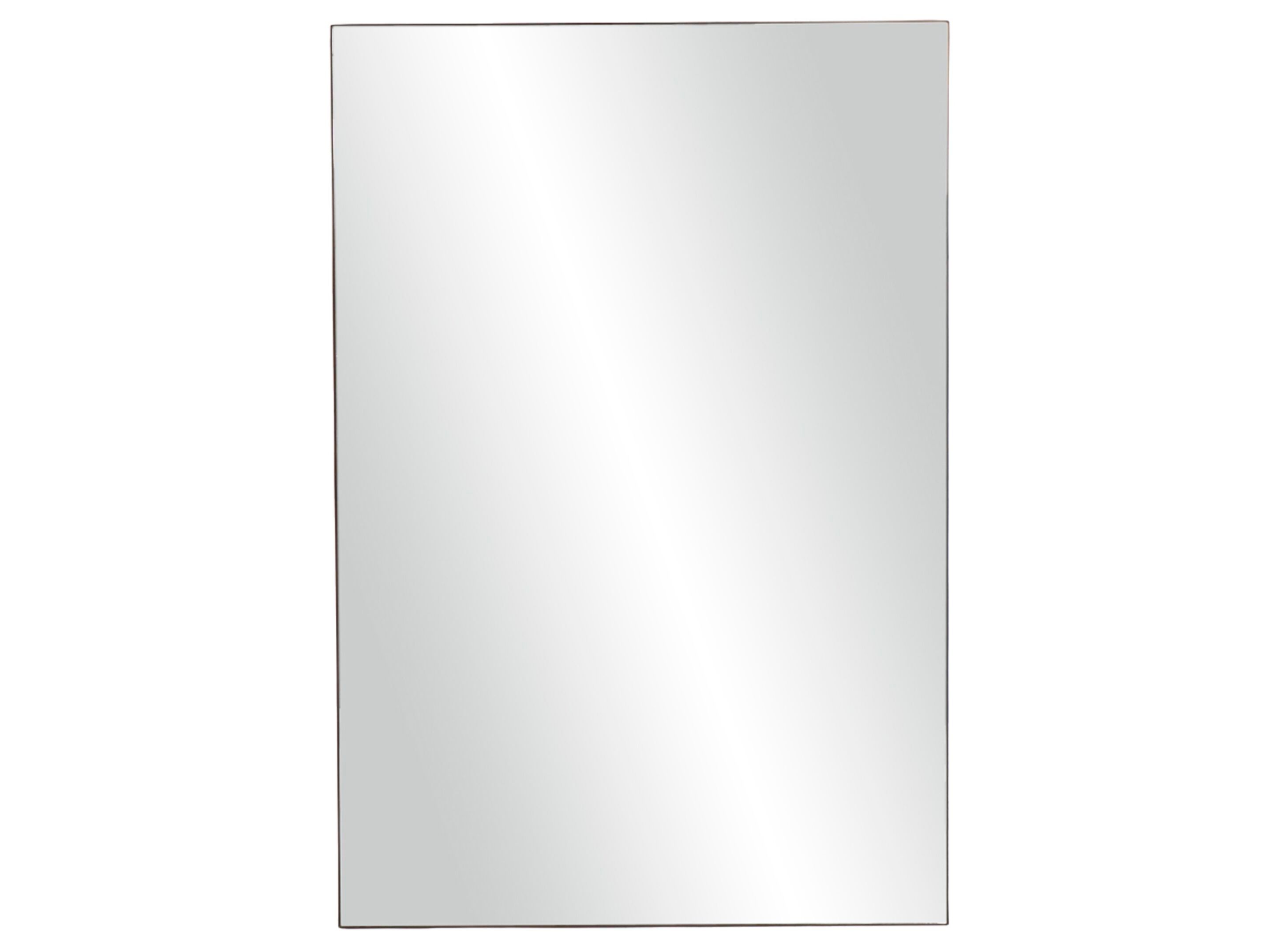 Прямоугольное металлическое настенное зеркало с рамкой POMAX PALACE ARCH-00136689